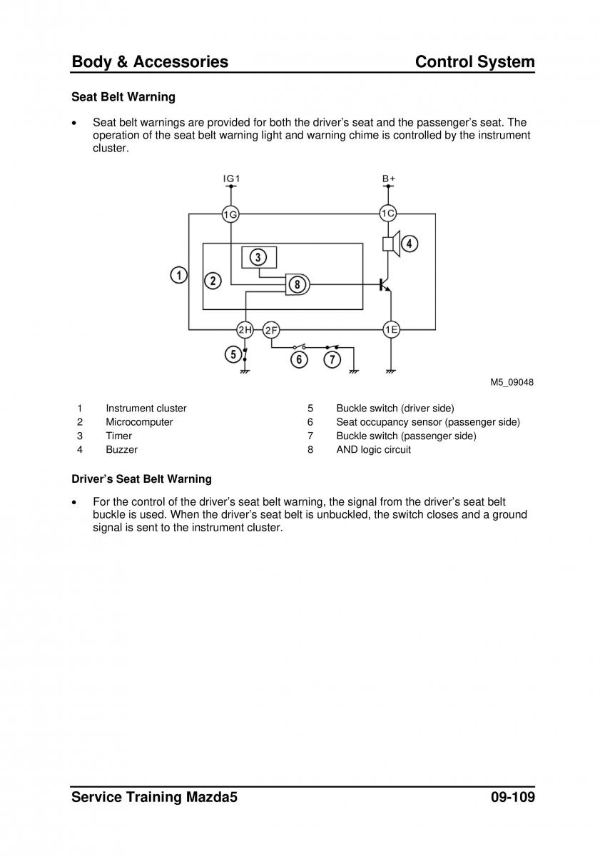 Mazda 5 I 1 owners manual / page 325