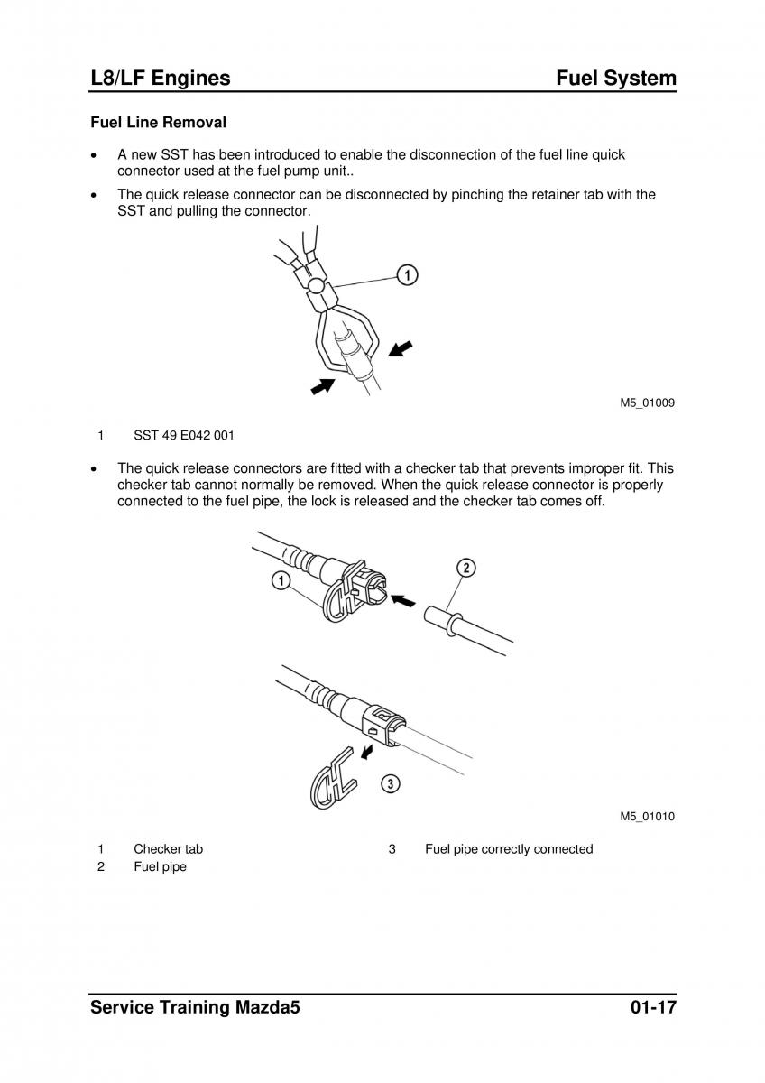 Mazda 5 I 1 owners manual / page 39