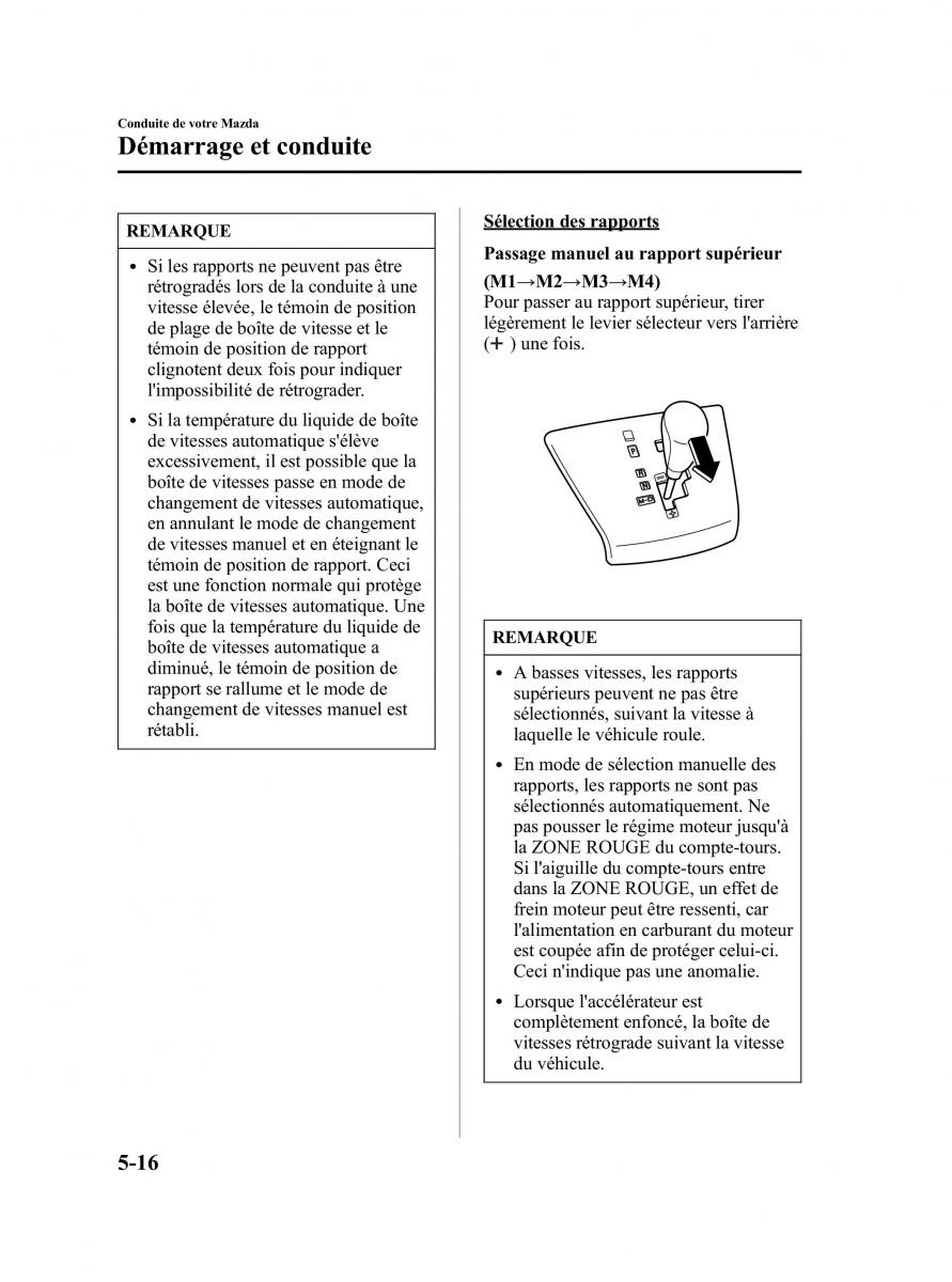 Mazda 5 I 1 manuel du proprietaire / page 138