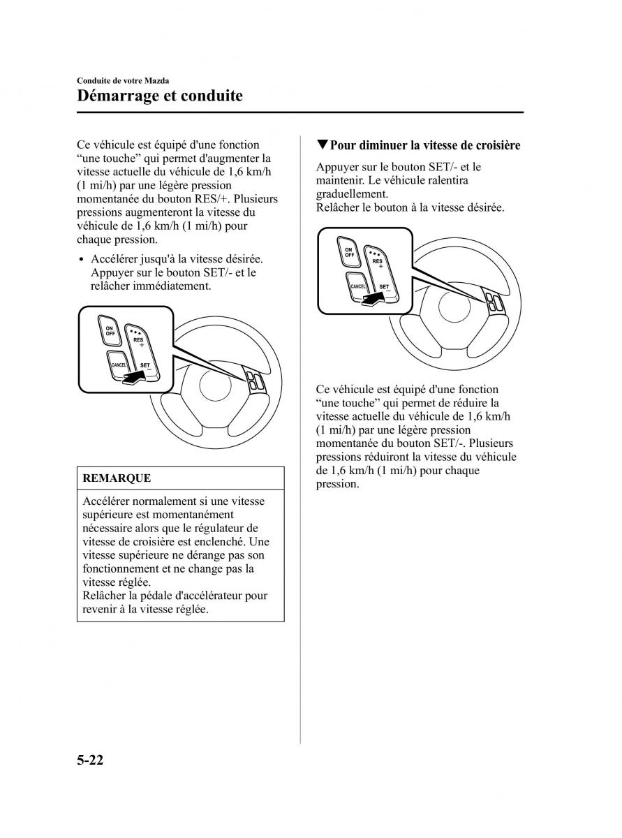 Mazda 5 I 1 manuel du proprietaire / page 144