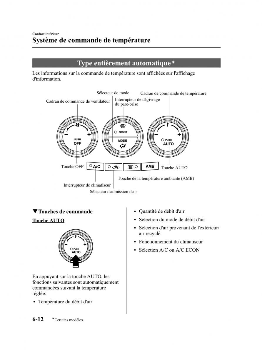 Mazda 5 I 1 manuel du proprietaire / page 196