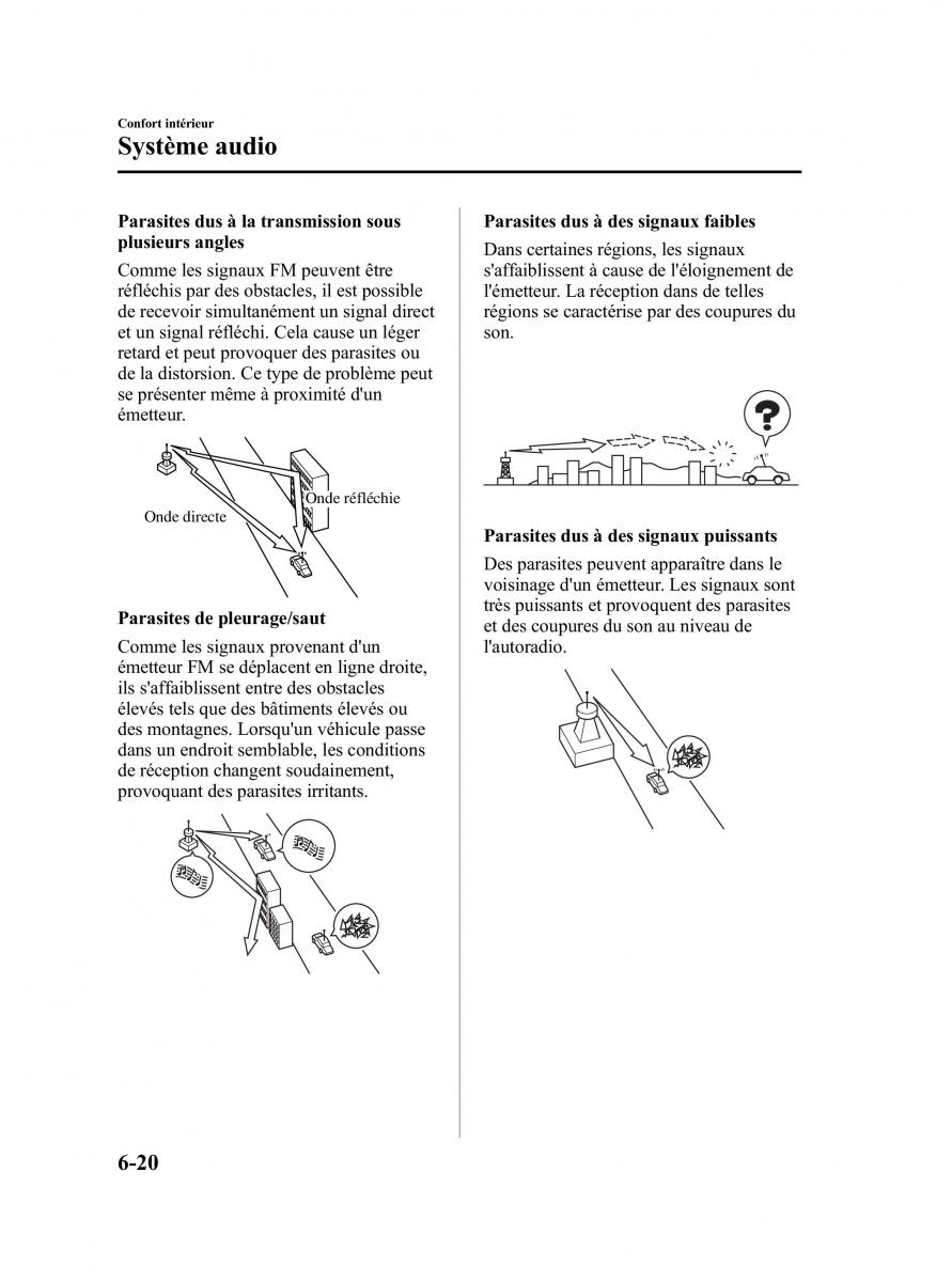 Mazda 5 I 1 manuel du proprietaire / page 204