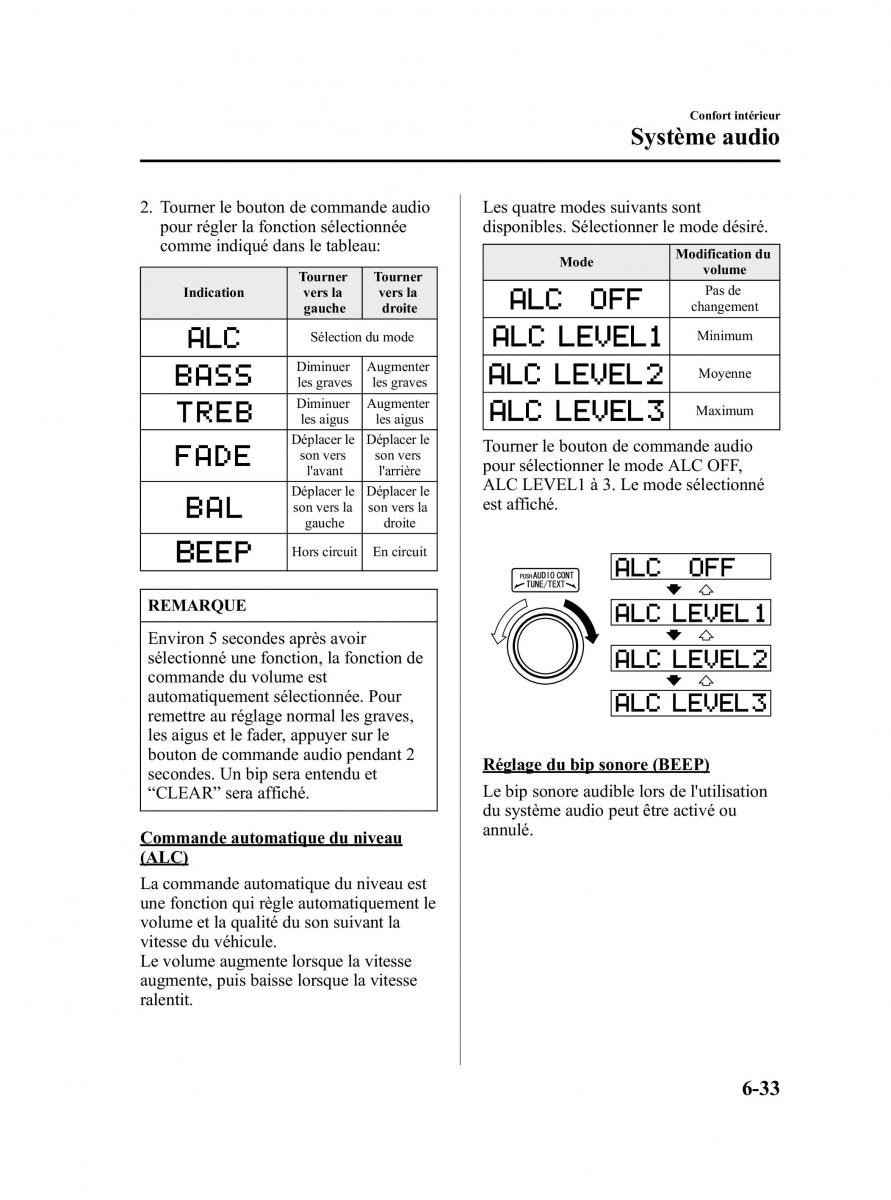 Mazda 5 I 1 manuel du proprietaire / page 217