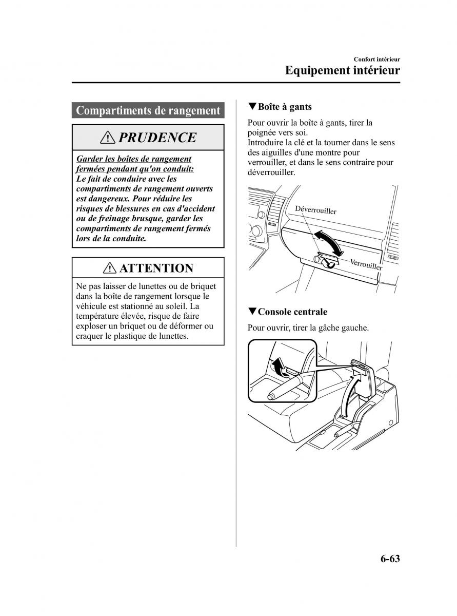 Mazda 5 I 1 manuel du proprietaire / page 247