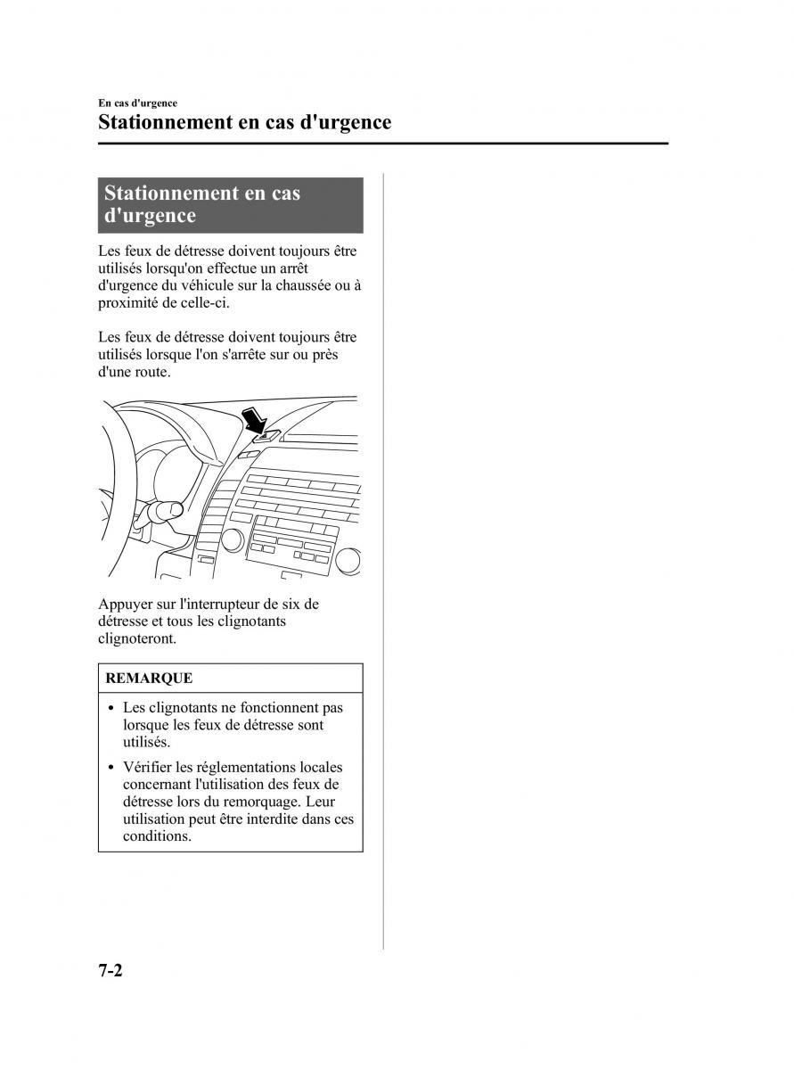 Mazda 5 I 1 manuel du proprietaire / page 254