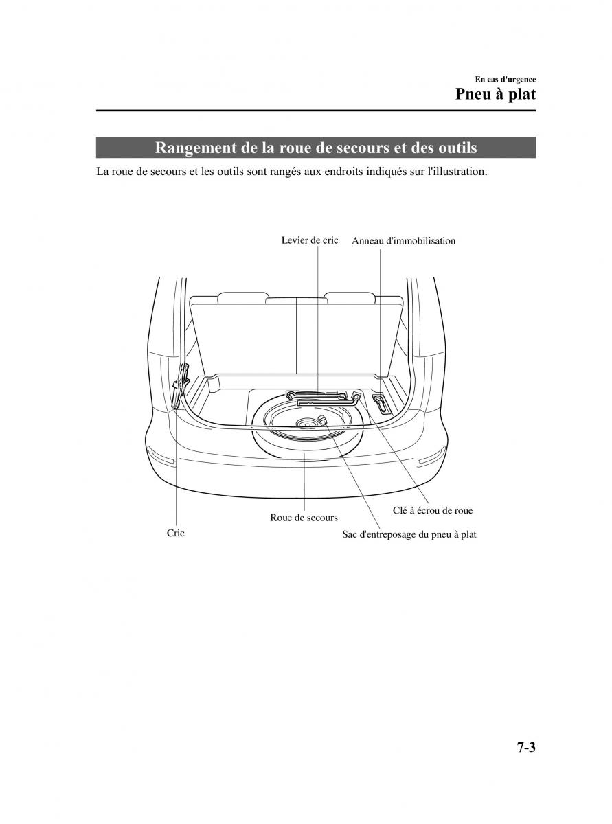 Mazda 5 I 1 manuel du proprietaire / page 255