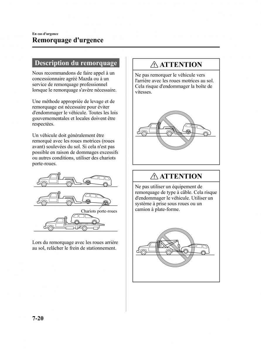 Mazda 5 I 1 manuel du proprietaire / page 272