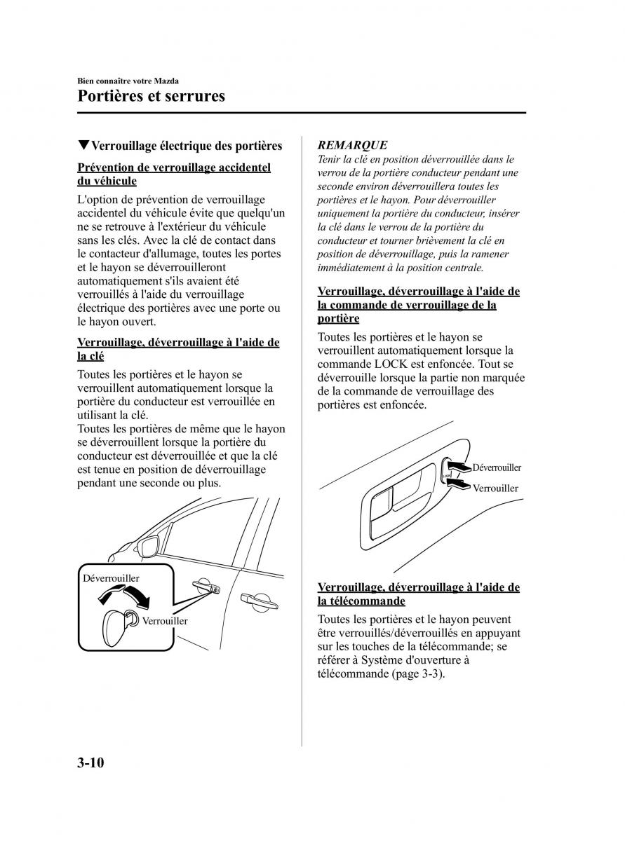 Mazda 5 II 2 manuel du proprietaire / page 84