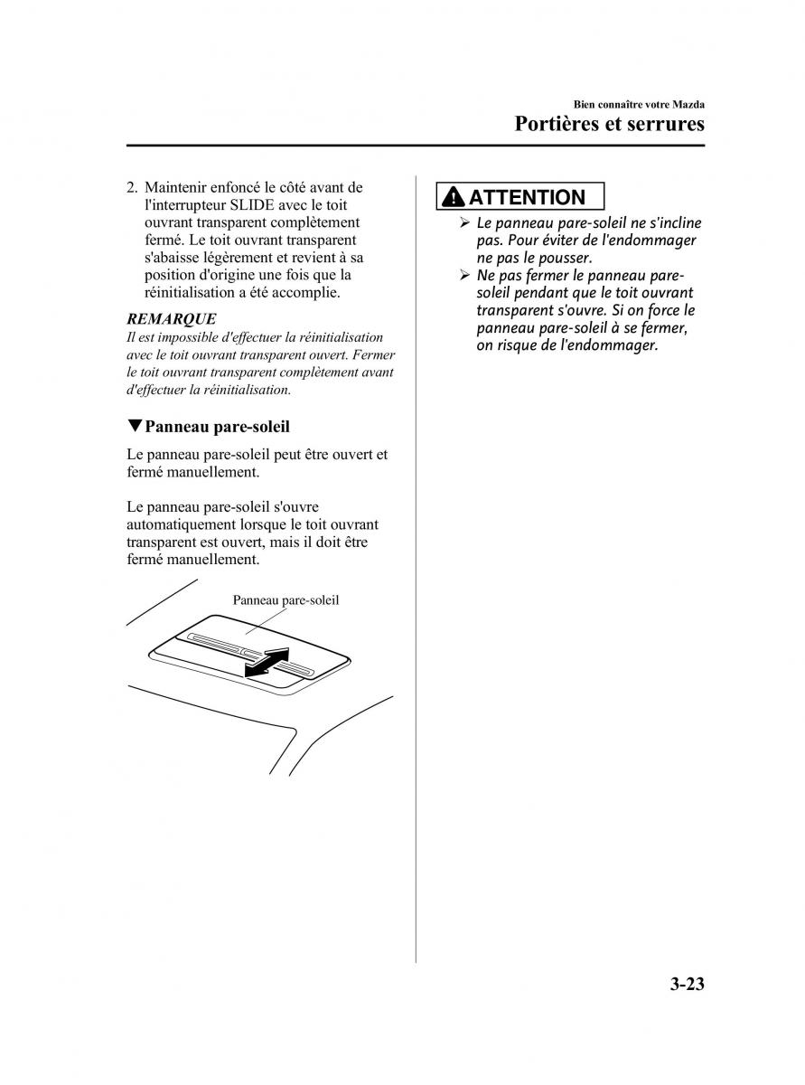 Mazda 5 II 2 manuel du proprietaire / page 97