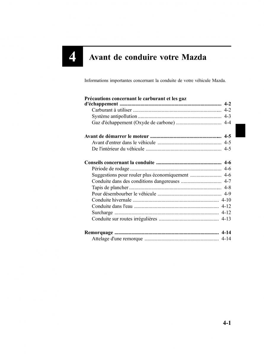 Mazda 5 II 2 manuel du proprietaire / page 107