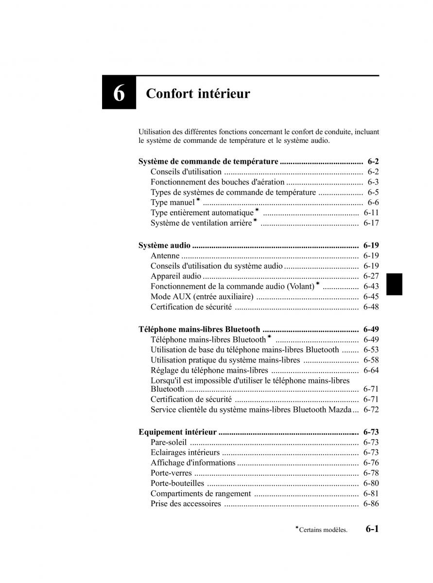 Mazda 5 II 2 manuel du proprietaire / page 187