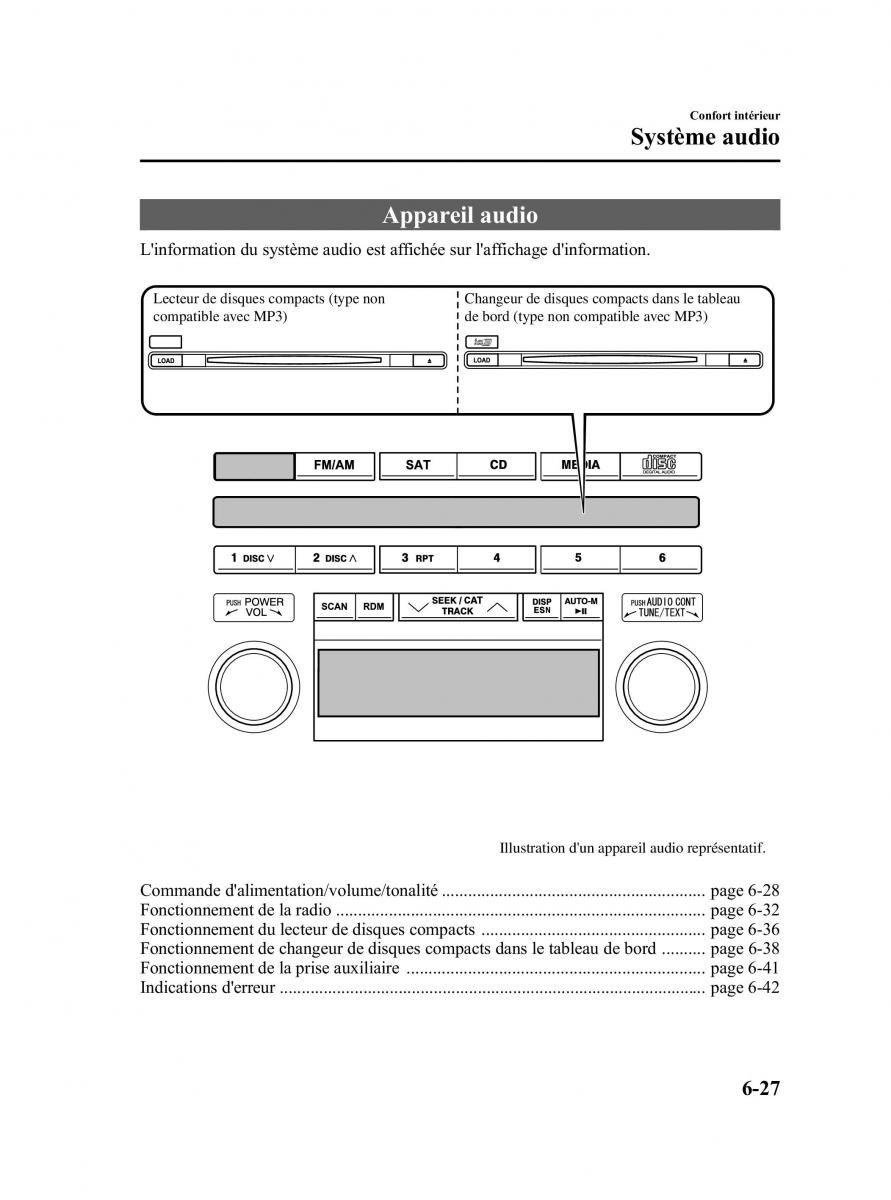 Mazda 5 II 2 manuel du proprietaire / page 213