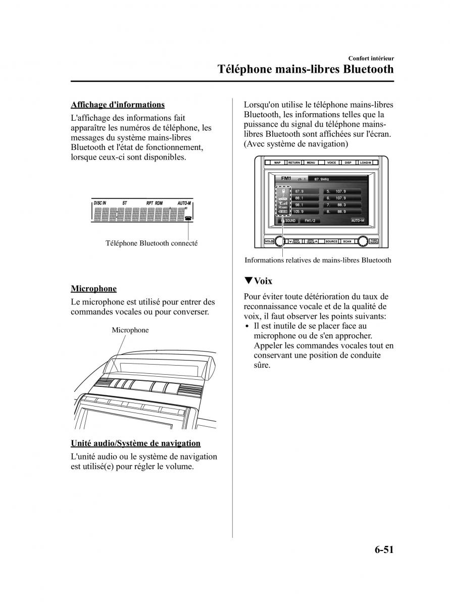 Mazda 5 II 2 manuel du proprietaire / page 237