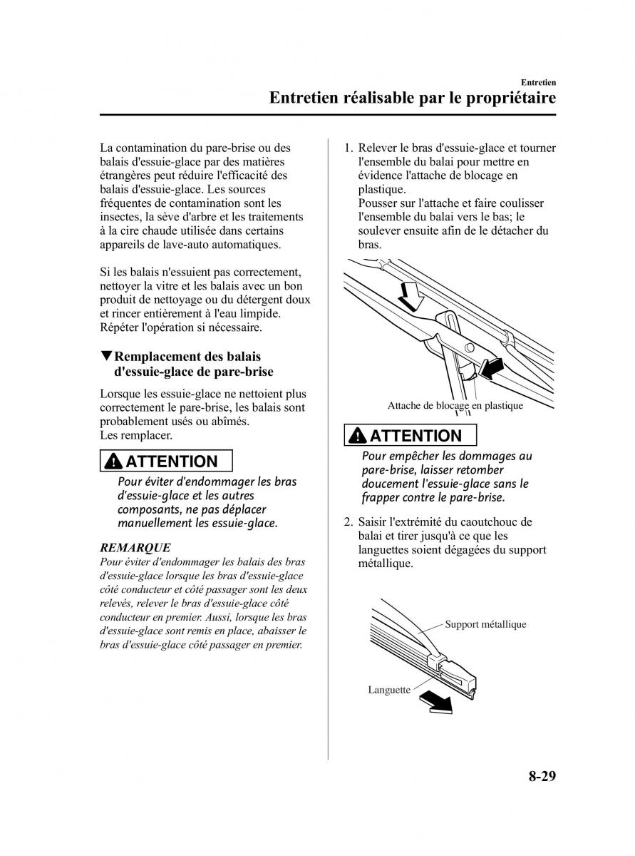 Mazda 5 II 2 manuel du proprietaire / page 329