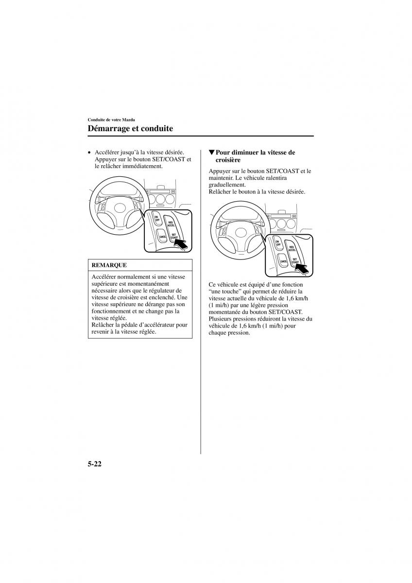 Mazda 6 I 1 manuel du proprietaire / page 134