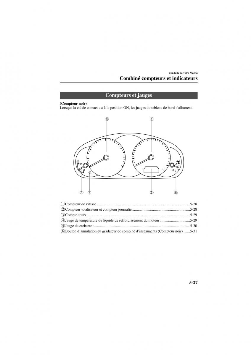 Mazda 6 I 1 manuel du proprietaire / page 139