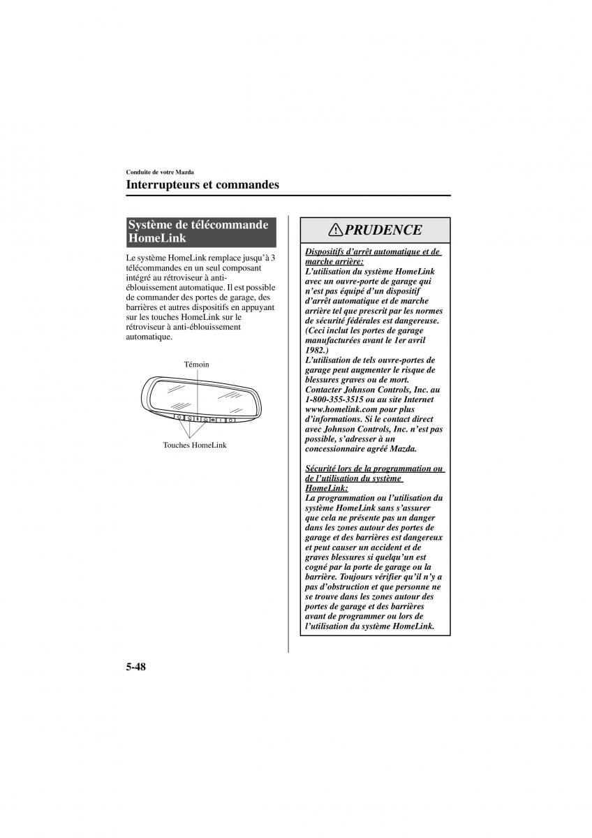 Mazda 6 I 1 manuel du proprietaire / page 160