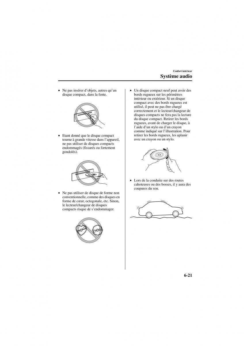 Mazda 6 I 1 manuel du proprietaire / page 183