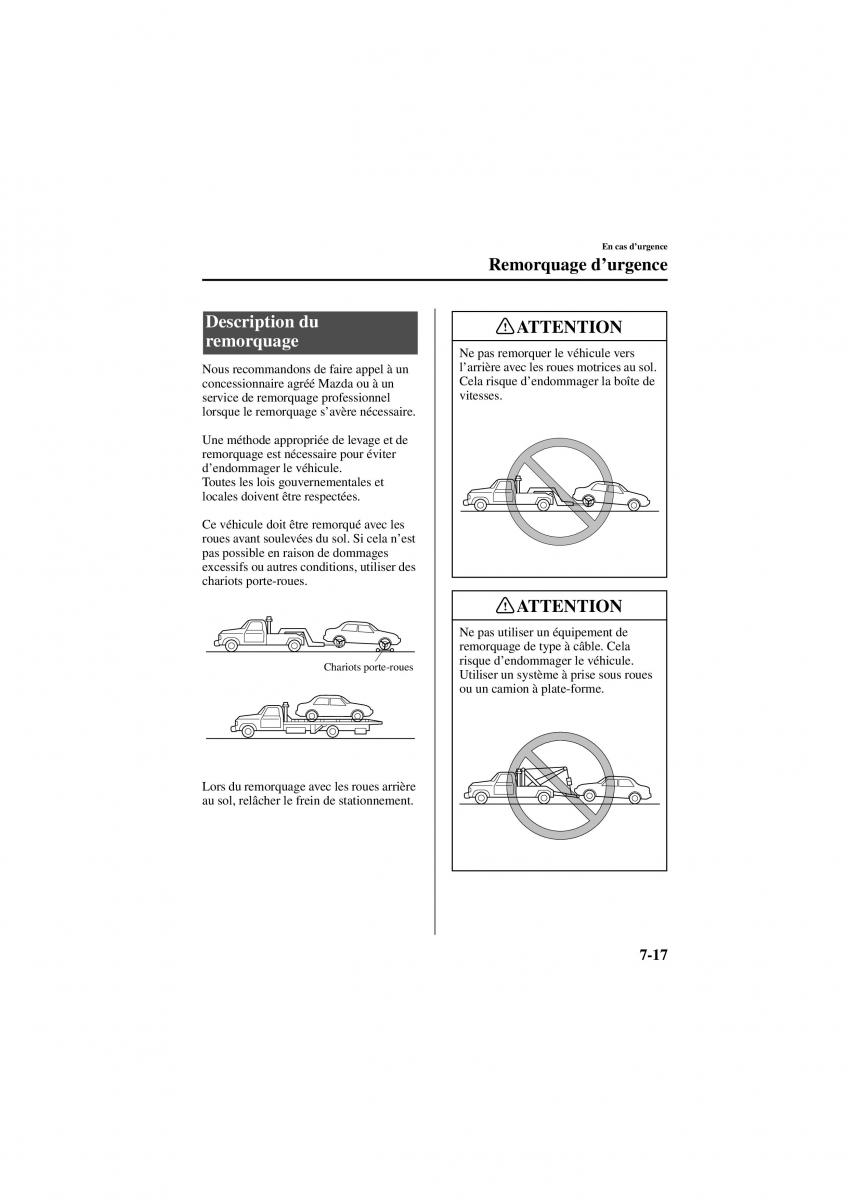 Mazda 6 I 1 manuel du proprietaire / page 239