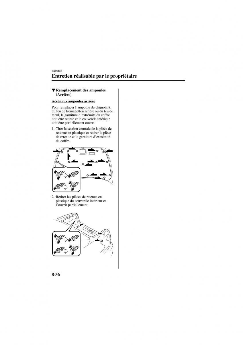 Mazda 6 I 1 manuel du proprietaire / page 276