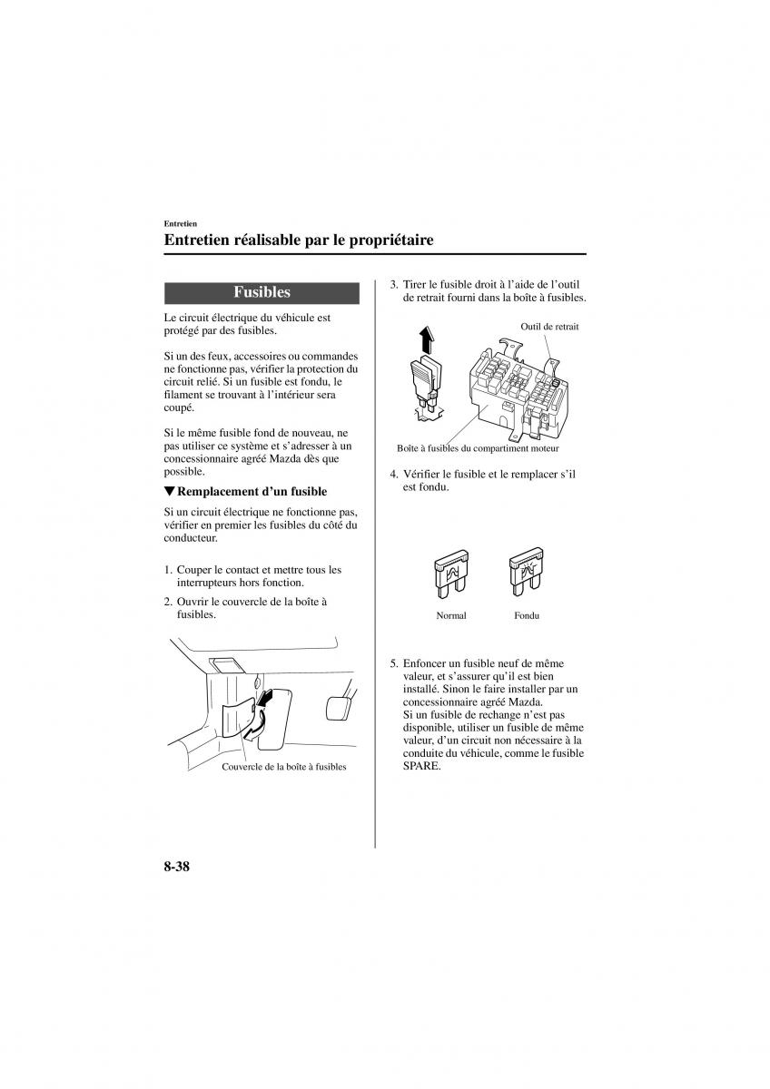 Mazda 6 I 1 manuel du proprietaire / page 278