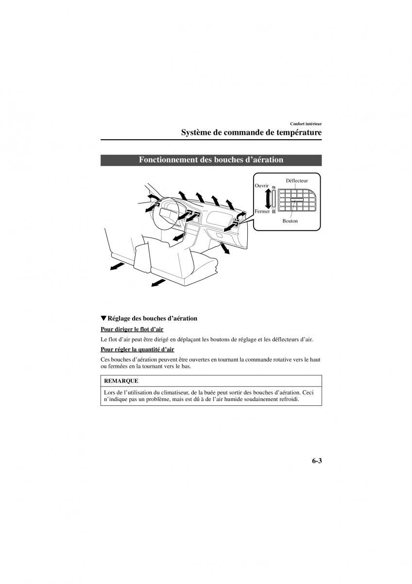 Mazda 626 V 5 manuel du proprietaire / page 127