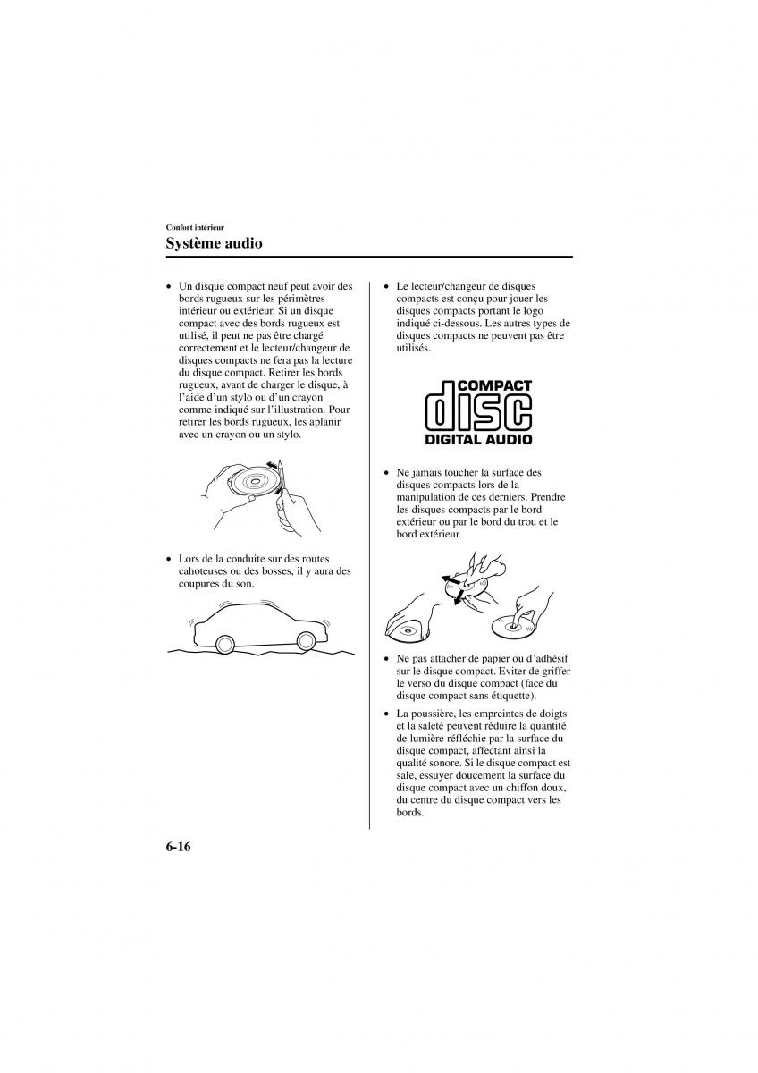 Mazda 626 V 5 manuel du proprietaire / page 140