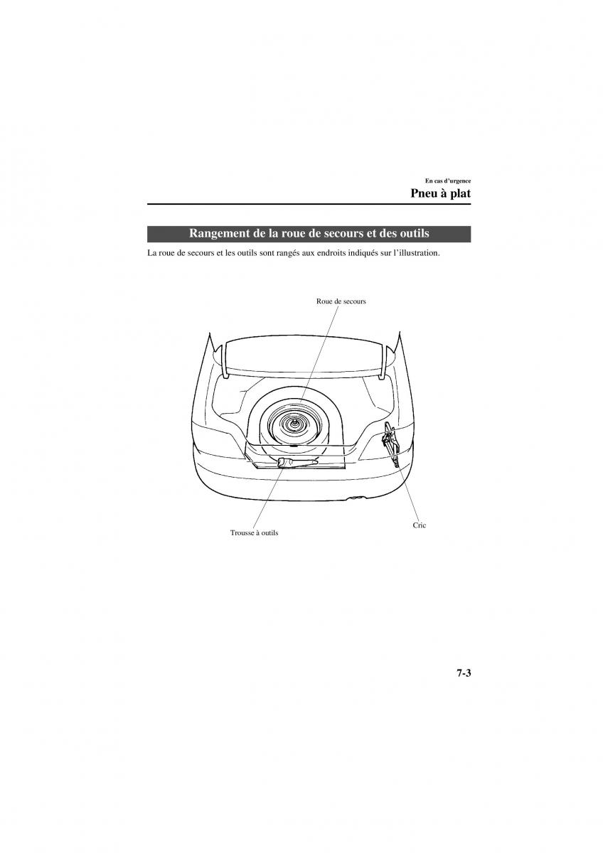 Mazda 626 V 5 manuel du proprietaire / page 177