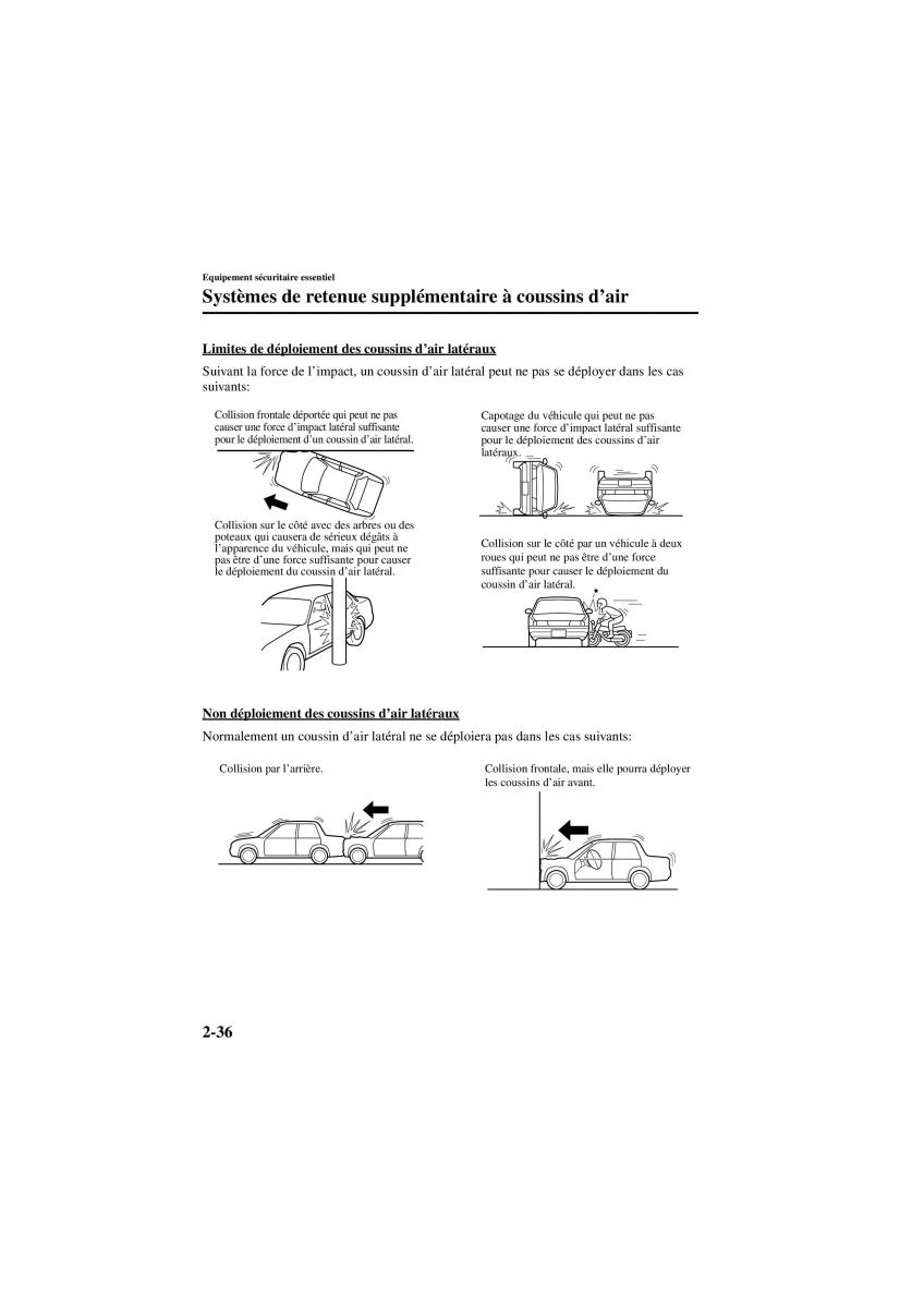 Mazda 626 V 5 manuel du proprietaire / page 44