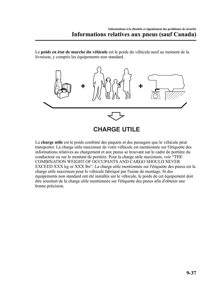 Mazda CX 7 manuel du proprietaire / page 546