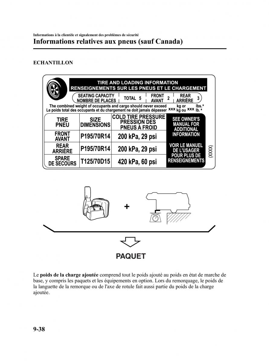 Mazda CX 7 manuel du proprietaire / page 547