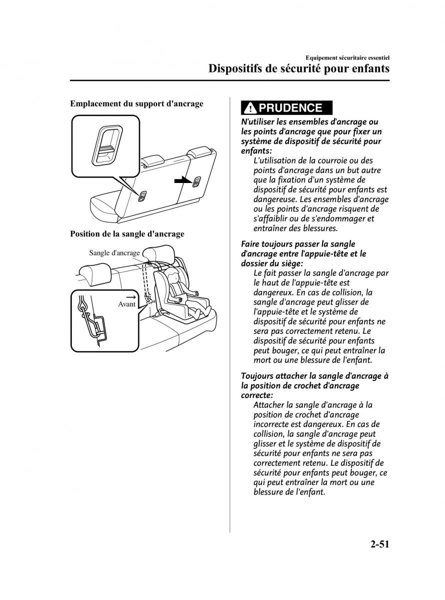 Mazda CX 7 manuel du proprietaire / page 64