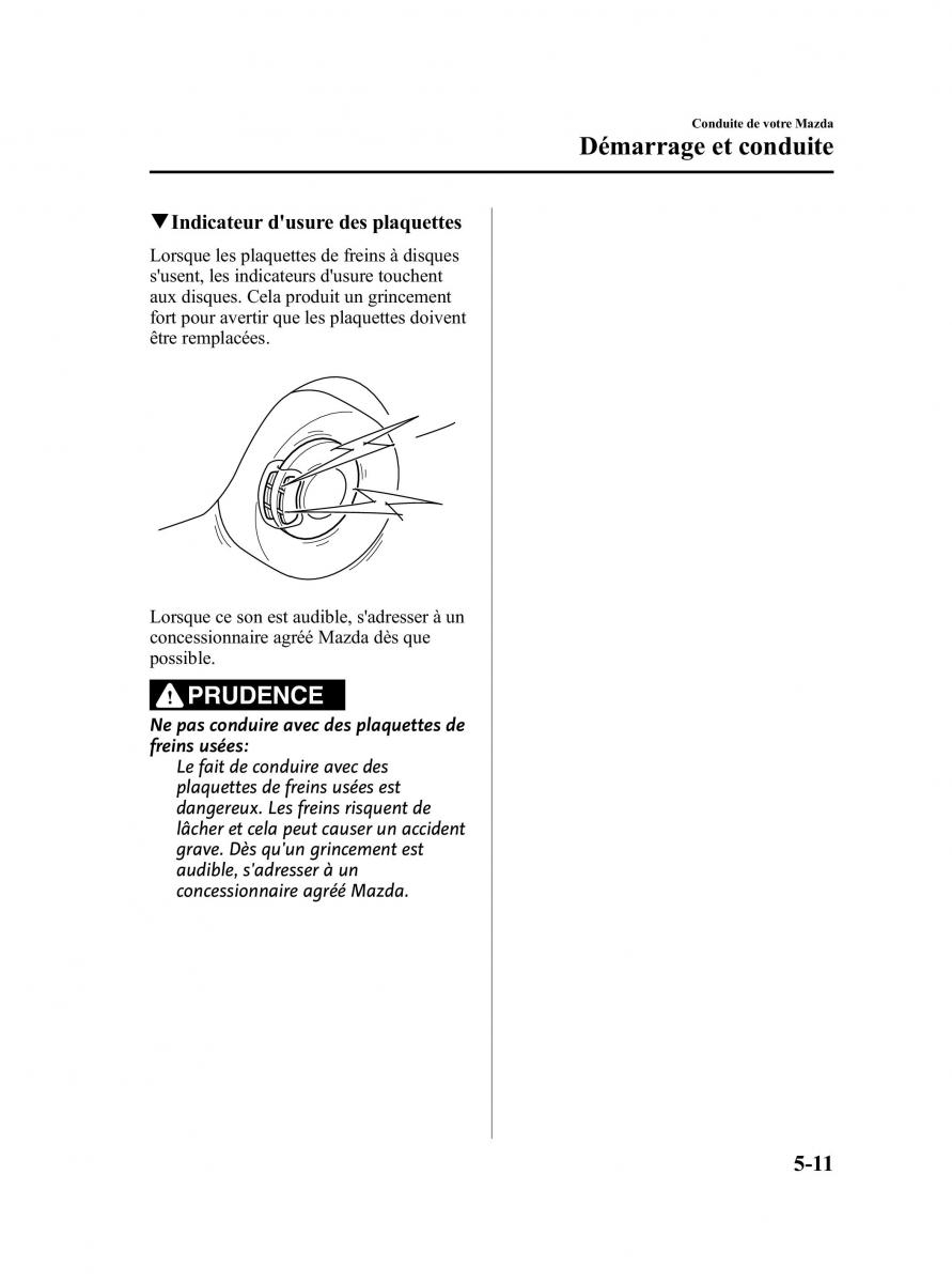 Mazda CX 7 manuel du proprietaire / page 190