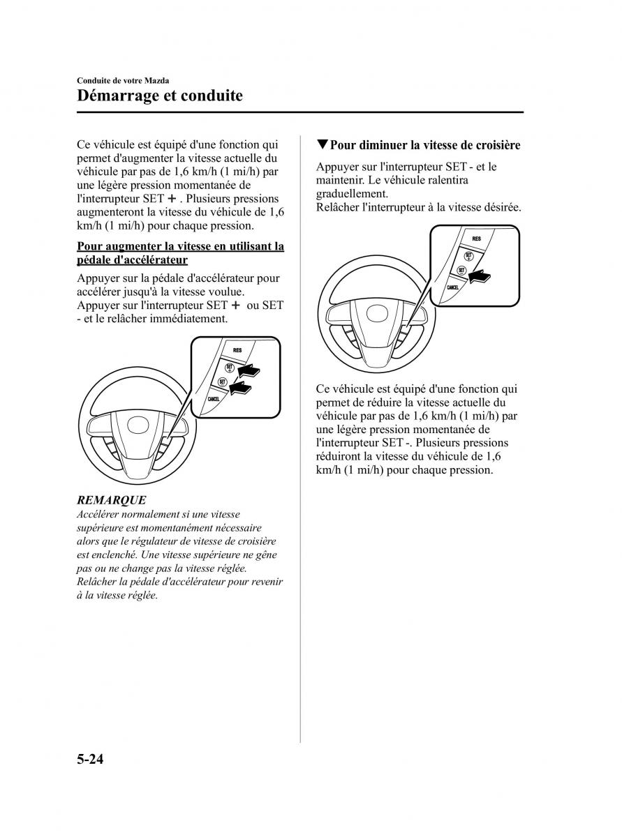 Mazda CX 7 manuel du proprietaire / page 203