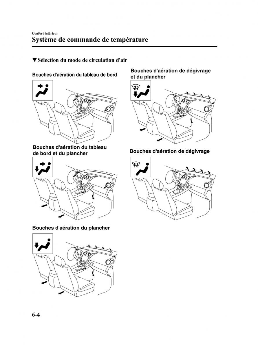 Mazda CX 7 manuel du proprietaire / page 269