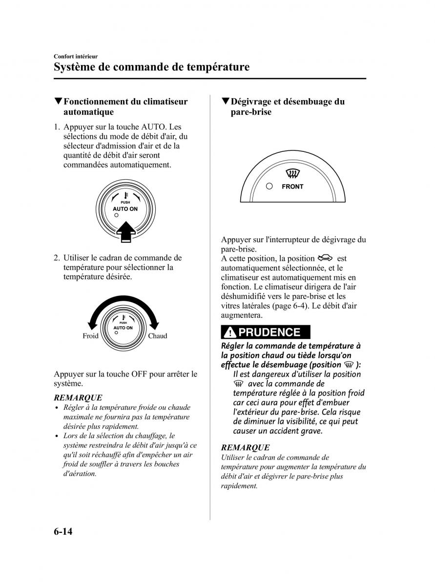 Mazda CX 7 manuel du proprietaire / page 279