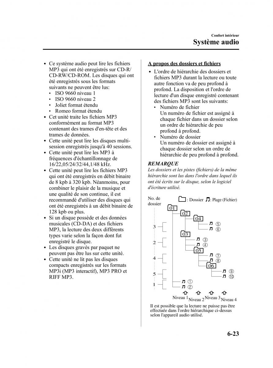 Mazda CX 7 manuel du proprietaire / page 288