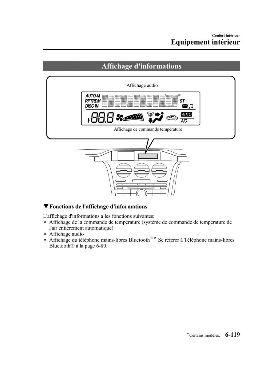 Mazda CX 7 manuel du proprietaire / page 384