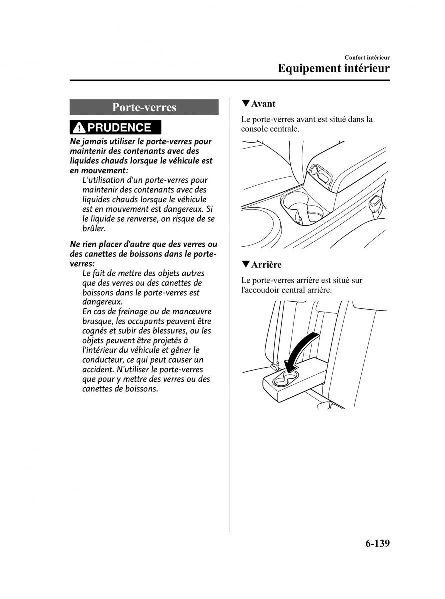 Mazda CX 7 manuel du proprietaire / page 404