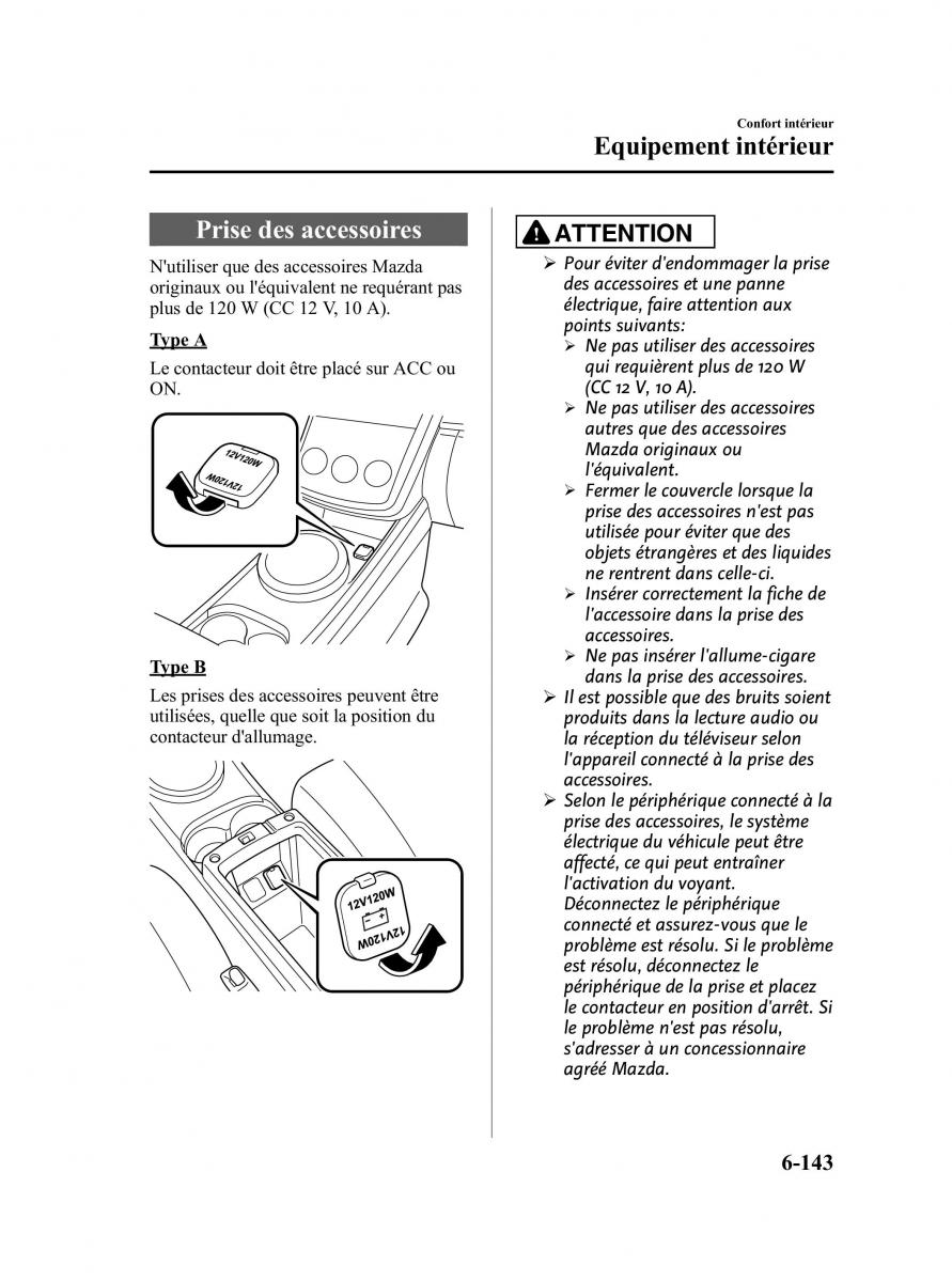 Mazda CX 7 manuel du proprietaire / page 408