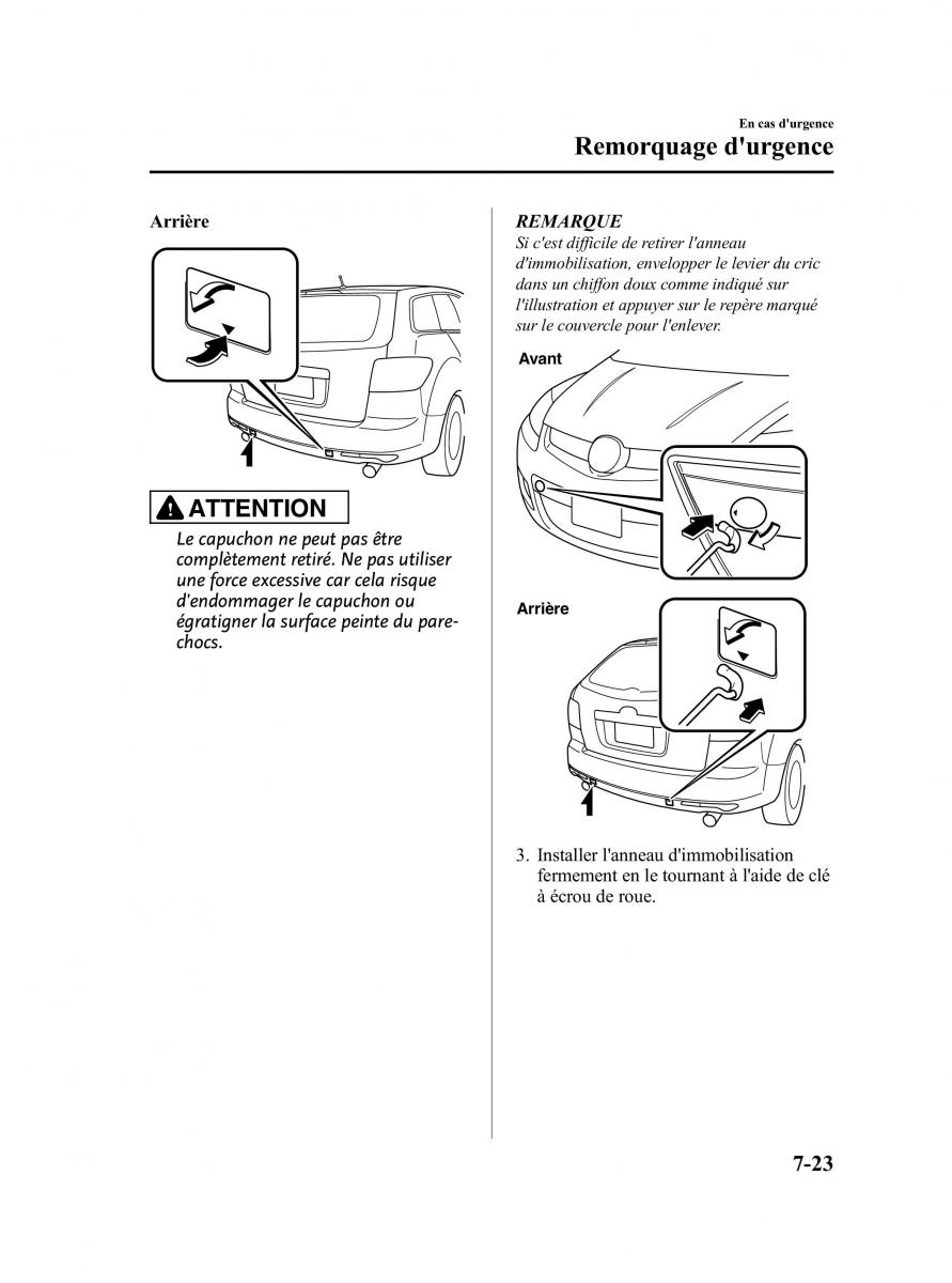 Mazda CX 7 manuel du proprietaire / page 432