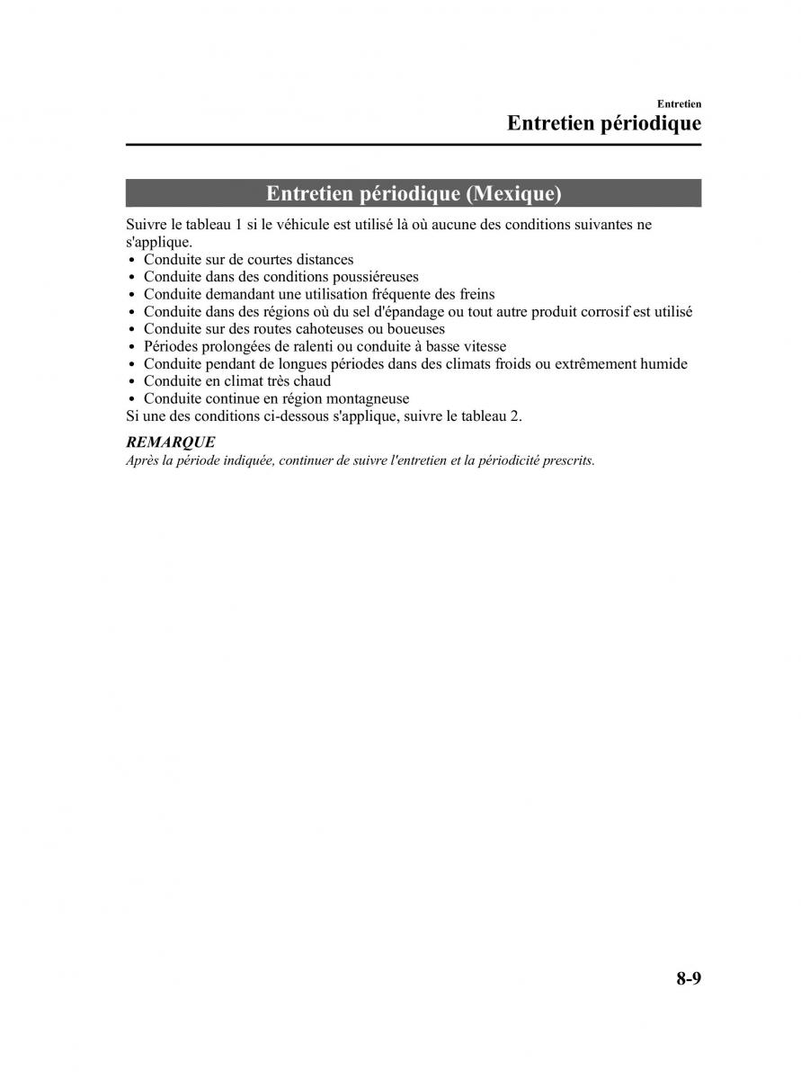 Mazda CX 7 manuel du proprietaire / page 444