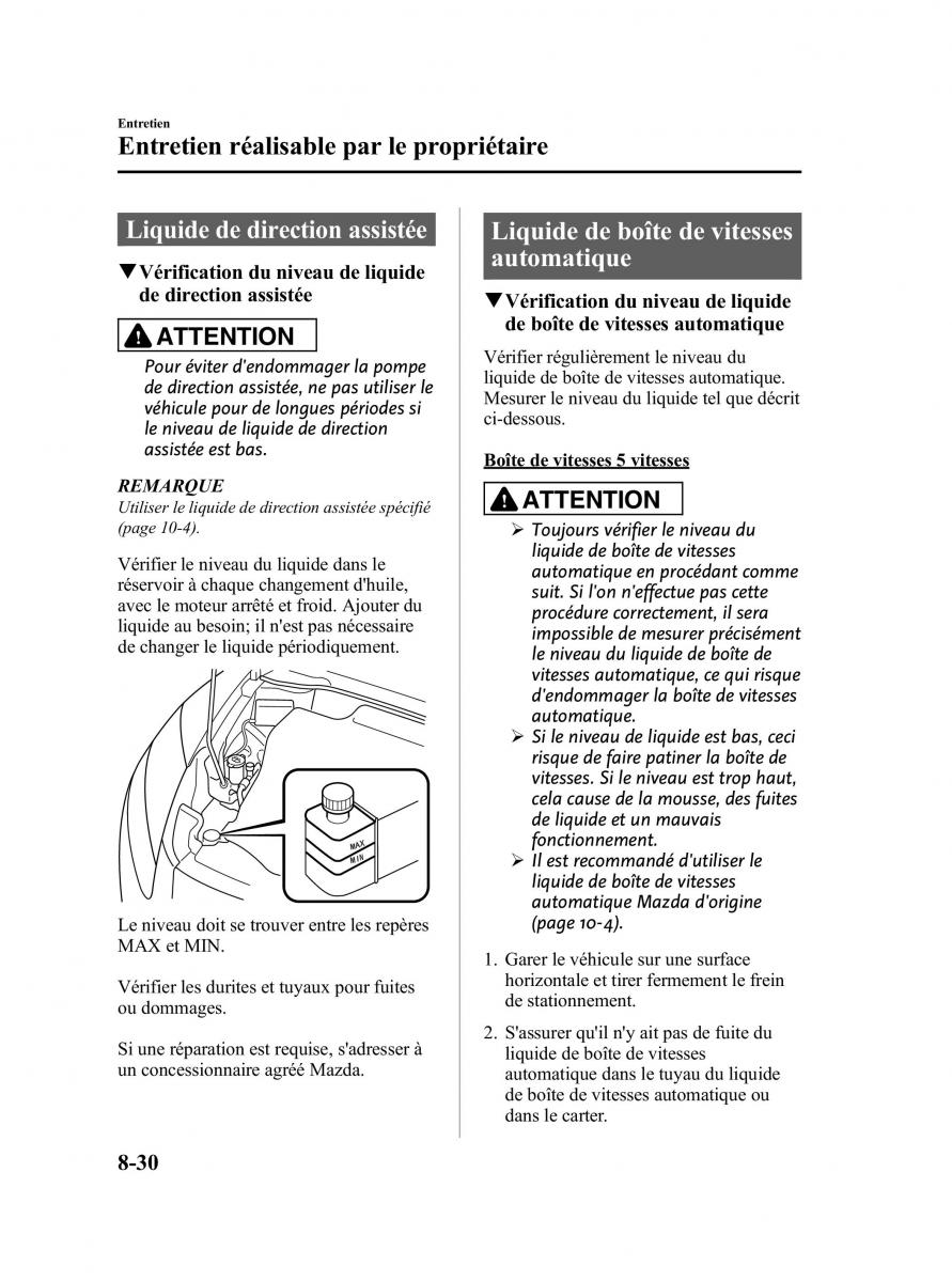 Mazda CX 7 manuel du proprietaire / page 465