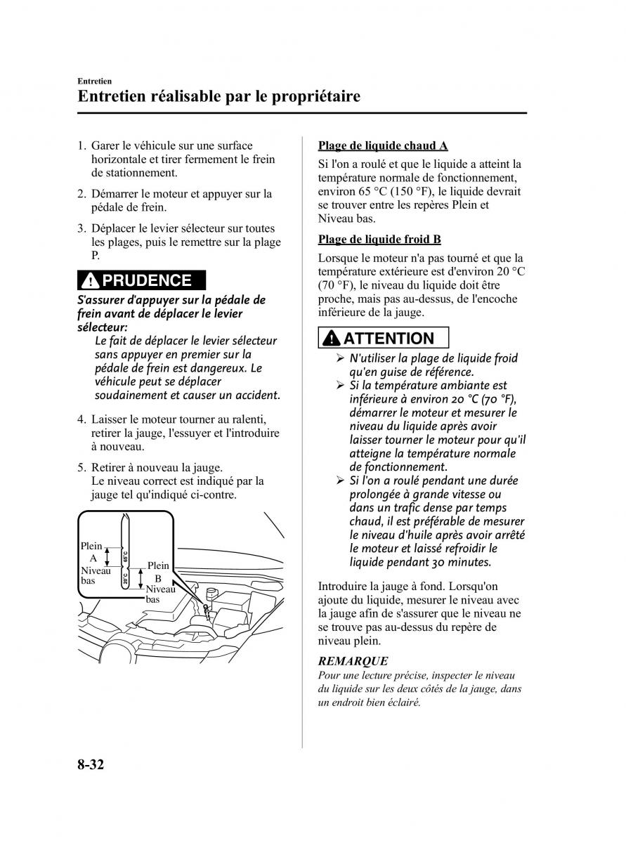 Mazda CX 7 manuel du proprietaire / page 467