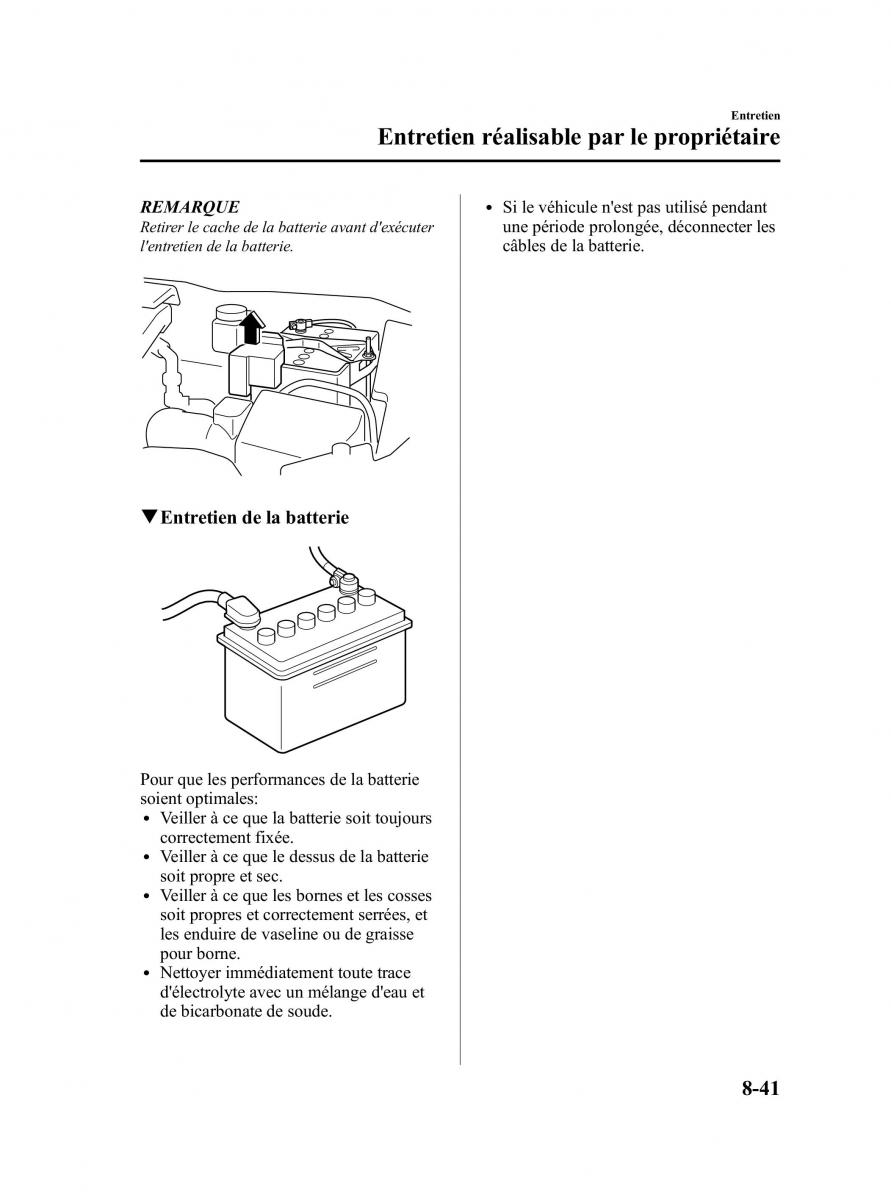 Mazda CX 7 manuel du proprietaire / page 476