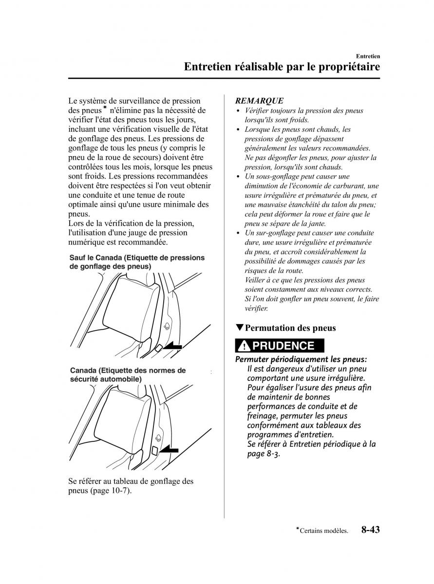 Mazda CX 7 manuel du proprietaire / page 478