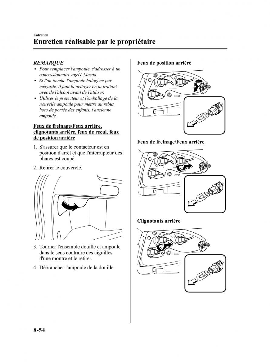 Mazda CX 7 manuel du proprietaire / page 489