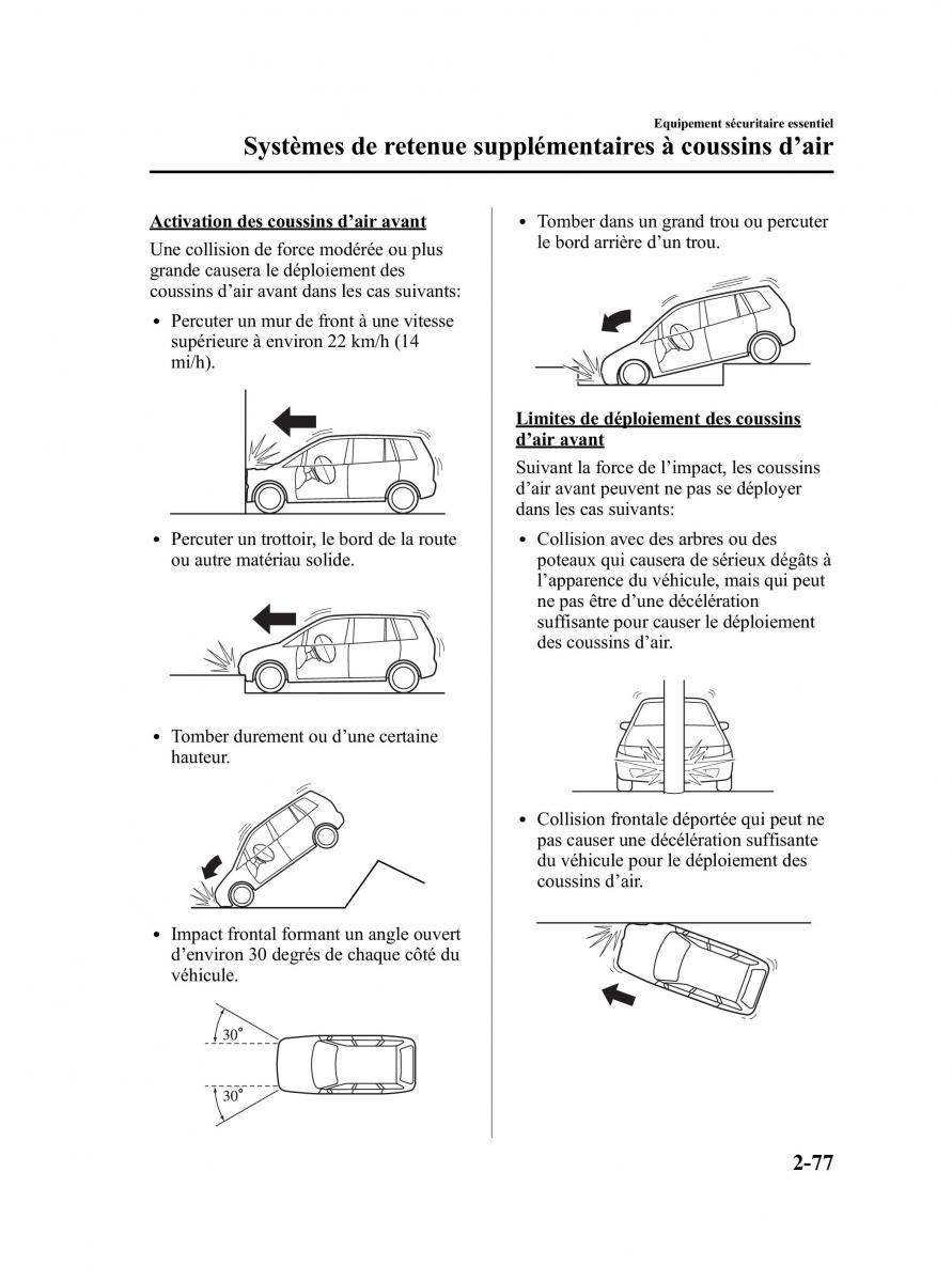 Mazda MPV II 2 LW manuel du proprietaire / page 89