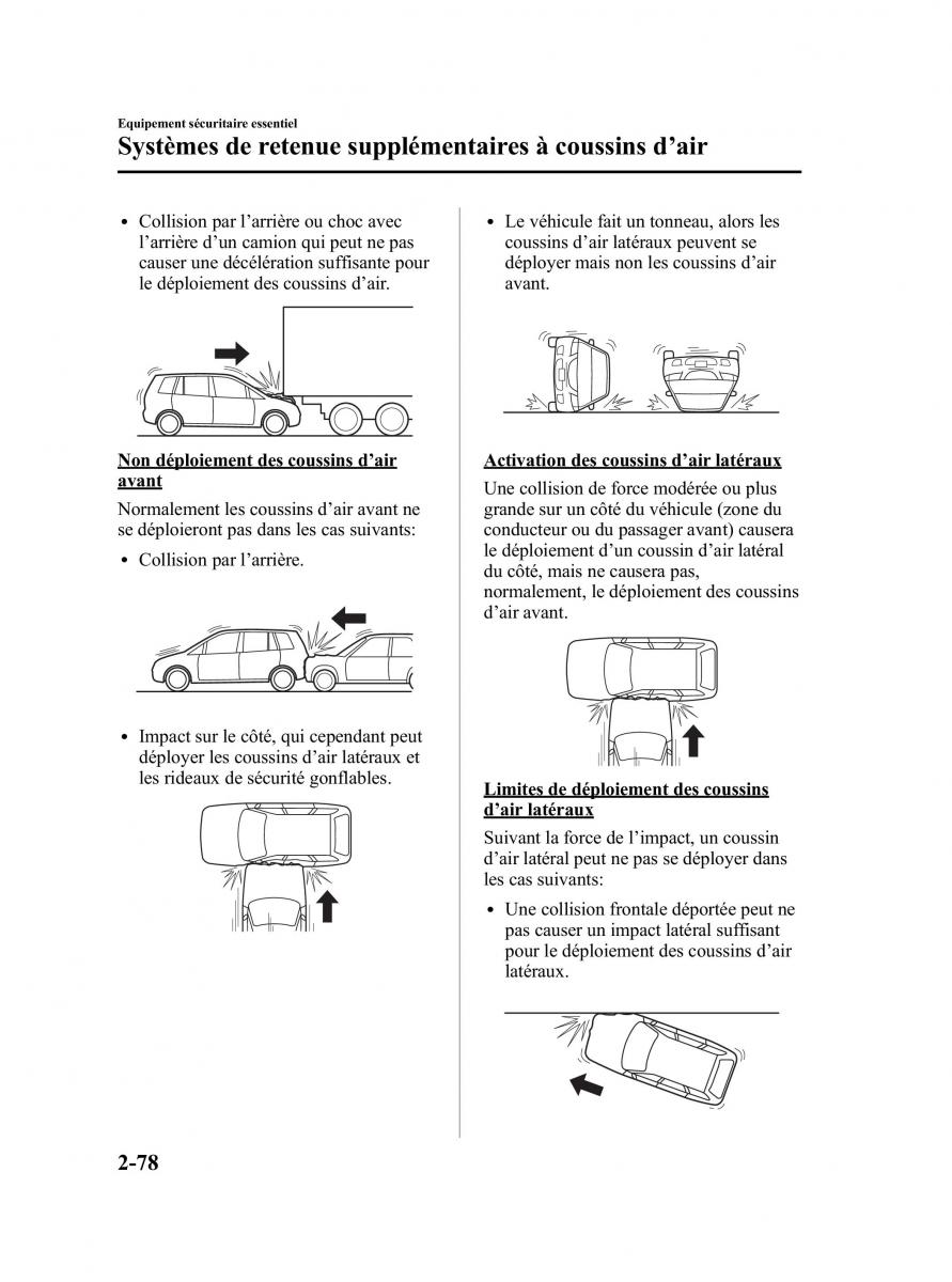 Mazda MPV II 2 LW manuel du proprietaire / page 90