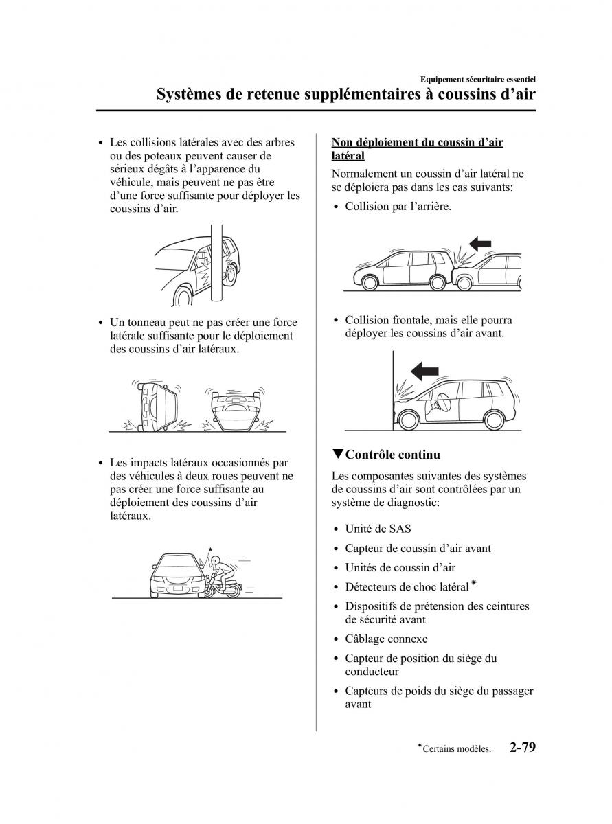 Mazda MPV II 2 LW manuel du proprietaire / page 91